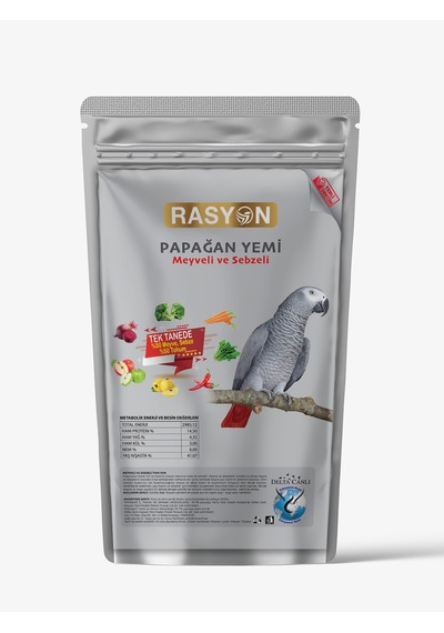 Rasyon Meyveli Ve Sebzeli Papağan Yemi 1 Kg