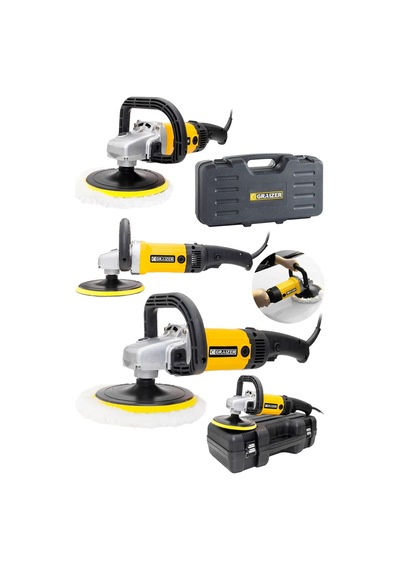 Graizer S-3000 3000 W Pasta Cila Polisaj Zimpara Makinesi Sarı