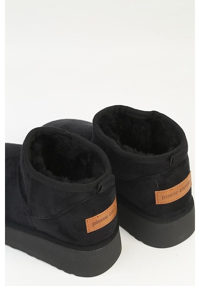 Pierre Cardin Pc-52709 Ugg Siyah Kadın Bot Siyah