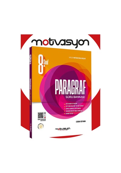 Motivasyon Yayınları Motivasyon 8. Sınıf Paragraf Soru Bankası Ceren Seyhan