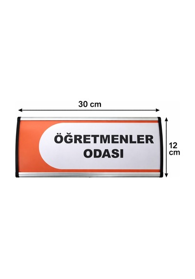 Kapı İsimliği 12x30cm 25li Paket