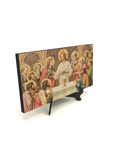 Eucharist Rabbin Sofrası Baskılı Mdf Masaüstlük 10x20