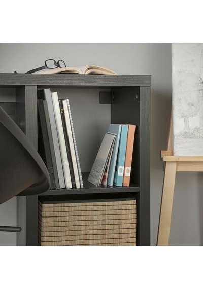 Ikea Kallax Çalışma Masası, Venge, 111x39 Cm
