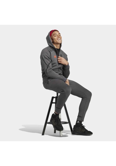 Adidas Designed For Gameday Full Zip Erkek Sweatshirt 001
