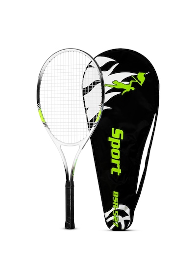 4lü Set Deluxe 27 İnç 2 Tenis Raketi Seti 2 Top Çantalı Yetişkin Tennis Racket L2 Grip 68 Cm 527