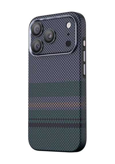 Apple Uyumlu   iPhone 17 Pro Benks Armorwarrior Aurora Serisi Kevlar Kamera Lens Koruyucu Mavi