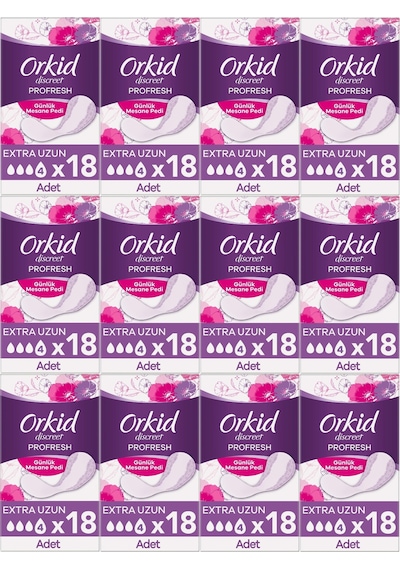 Orkid Mesane Pedi Extra Uzun 216 Adet