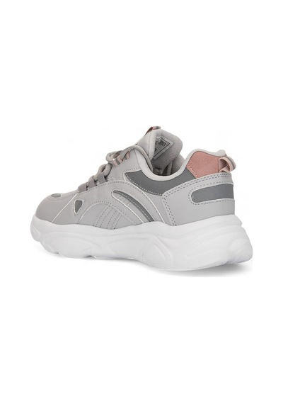 Tuğba Ortopedi 2108 Genç Rahat Sneaker Gri/Pudra Gri - Pudra