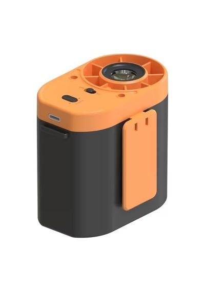 Df-92 Çok Fonksiyonlu Bele Takılan Mini Fan Gri Diğer