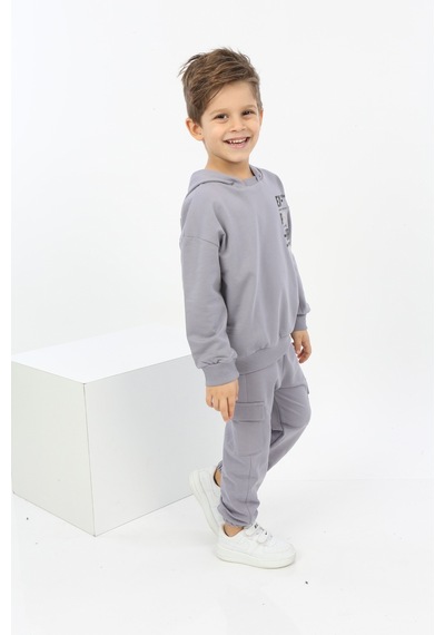 Toontoy Kids Toontoy Erkek Çocuk Explorer Baskılı Eşofman Takım Gri Toontoy Kids Toontoy Erkek Çocuk Explorer Baskılı Eşofman Takım Gri