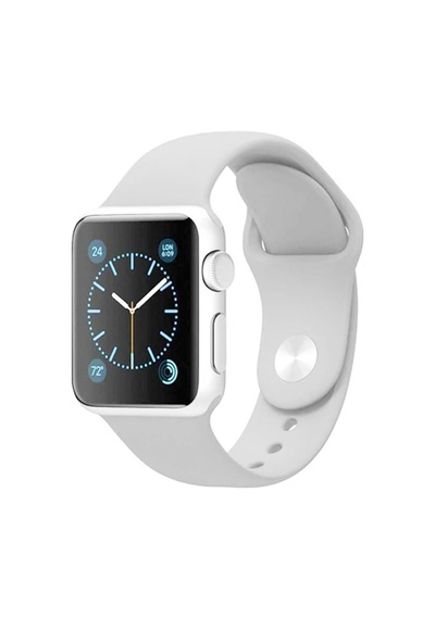 Ally Apple Watch Uyumlu 7-8 45mm 6-5-4 44mm Silikon Kordon Kayış 3-2-1 42mm- 5775