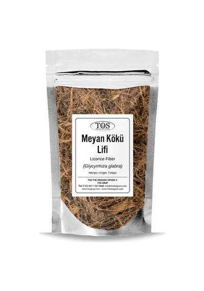 Meyan Kökü Lifi 100 gr (1. Kalite) Glycyrrhiza glabra / Licorice Fiber