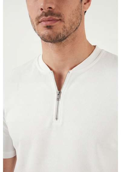 Buratti Erkek T Shirt 5902653 Beyaz Beyaz