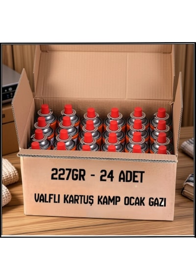 Uyguna-yakala 227gr - 24 Adet Valfli Kartuş Kamp Ocak Gazı-ykt.202 Çok Renkli