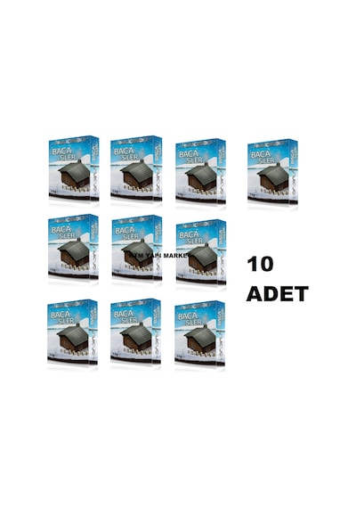 10 Adet Baca Sil Baca Temizleyici Kurum Giderici Kurum Siler 75G N11.2497