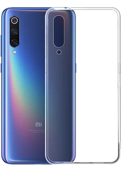 Xiaomi Mi 9 Kılıf Zore Süper Silikon Kapak Renksiz