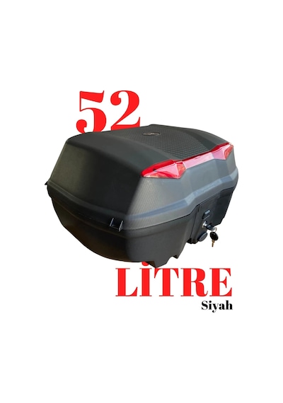 52 Litre Motosiklet Çantası Topcase Çift Kask Alır Tien Sırt Dayama Pedli Otomatik Kilitli Arasmto 52 Litre Motosiklet Çantası Topcase Çift Kask Alır Tien Sırt Dayama Pedli Otomatik Kilitli Arasmto