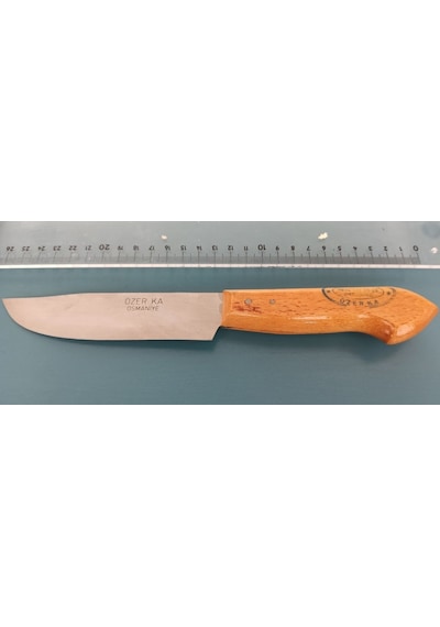 Meşhur Osmaniye El Yapımı Mutfak Kasap Kurban Bıçak Bıçağı 2 Adet-24 CM