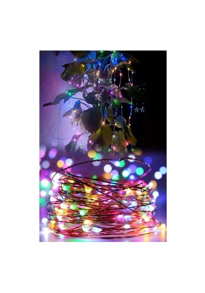 Yeni Nesil 5 Metre Pilli Peri Led Ince Tel Dekoratif Led Rgb Gün Işığı