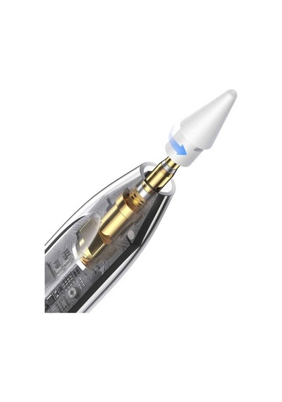 Lexroo Kablosuz Ve Kablo Şarjlı Aktif Stylus Pürüzsüz Yazı Serisi Beyaz Standart
