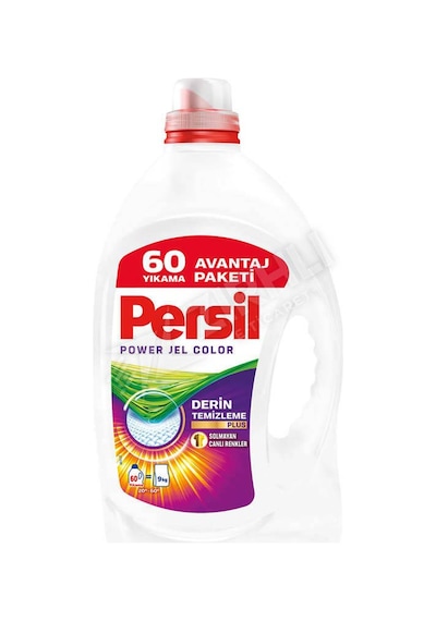 4 Adet Persil Color 60 Wl Jel 3.9 Lt