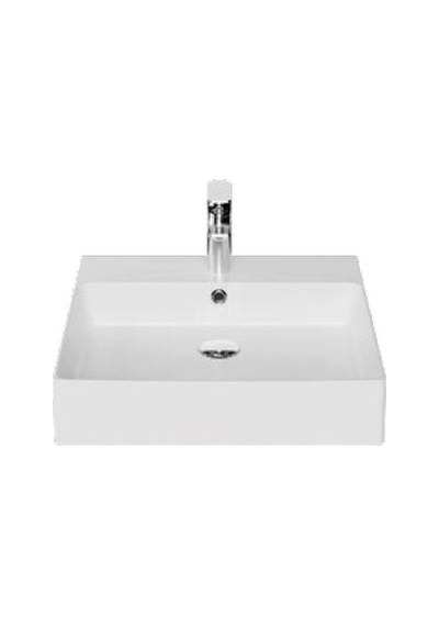 Creavit Vox Tezgah Üstü Kare Lavabo 50x50 CM Vx255