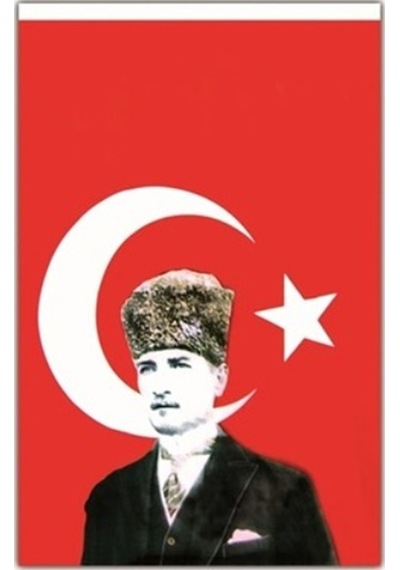 Vatan Atatürklü Bayrak 70x105cm Türk Bayrağı 1