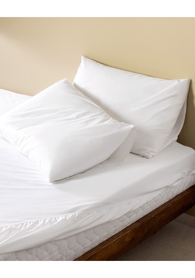 Madame Coco Manon King Size %100 Pamuk Ranforce Lastikli Çarşaf Takımı - Beyaz Beyaz