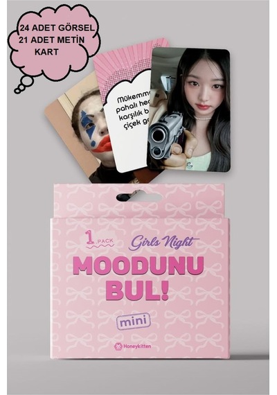 Moodunu Bul 4'lü Avantajlı Mega Set Klasik 1+2 + Kızlar Gecesi 1 + Şarkı Sözleri Ortamı Eğlenceli