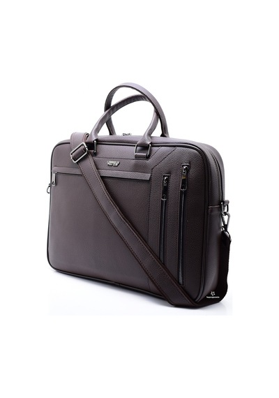 Los Angeles Polo Club Unisex Kahverengi Laptop & Evrak Çantası Kahverengi