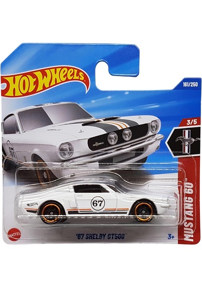 Hot Wheels '67 Shelby Gt500 - Beyaz 1/64 Hyy93 Beyaz