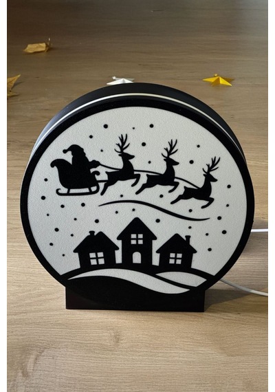Yılbaşı Noel Tasarımlı Dekoratif Aydınlatma 603-1