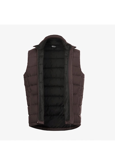 Jack Wolfskin Erkek Ather Down Kahverengi Yelek 1207691 Yeşil