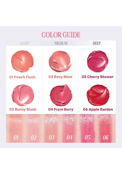 Dudak Ve Yanak Renklendirici Parlak Balm Essential Lipcheek Tap 03 Rosy Blow