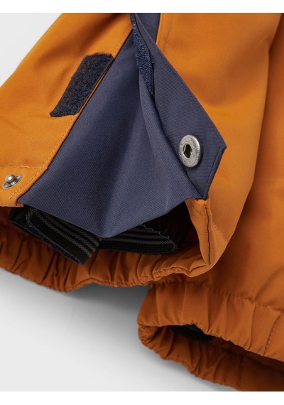 Name It Name İt Nkmsnow10 Block Fo Çocuk Outdoor Pantolon Pumpkin Spice