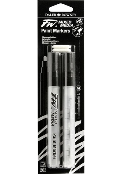 Dr Fw Mixed Media Paint Marker Sets 202 2-4 Mm Yuvarlak Uç M
