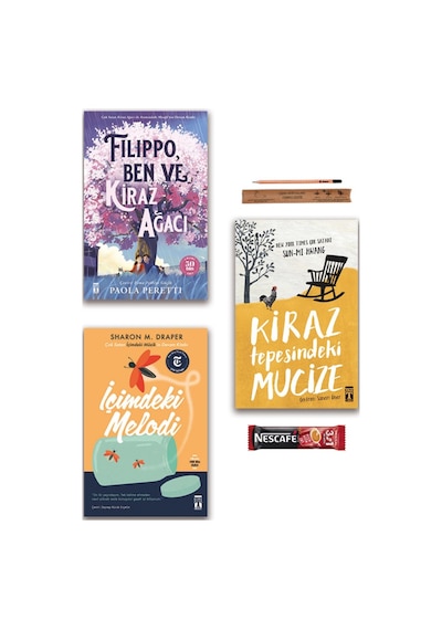 Genç Timaş Filippo Ben ve Kiraz Ağacı - İçimdeki Melodi - Kiraz Tepesindeki Mucize Set 3 Kitap