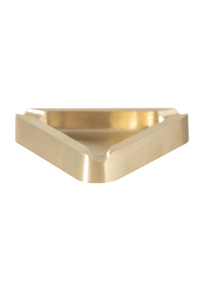 Mudo Home Üçgen Pirinç Küllük 10cm