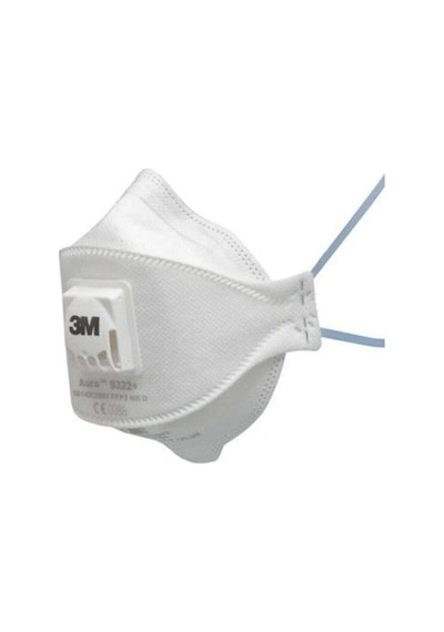 3M Ffp2 9322+ Ventilli Maske 10 Adet