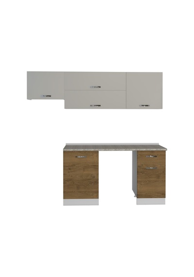 Decoraktiv Elite 220 Mdf Hazır Mutfak Dolabı - Tezgah Dahil - Pera - Kumtaşı Çok Renkli Decoraktiv Elite 220 Mdf Hazır Mutfak Dolabı - Tezgah Dahil - Pera - Kumtaşı Çok Renkli