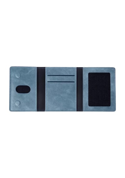 Tema Magsafe Deri Kartlık - Turkuaz Diğer