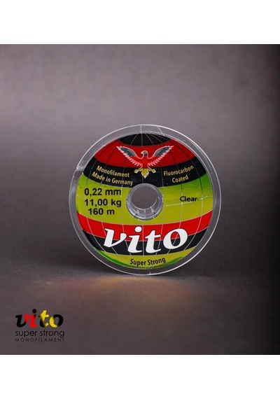 Vito Süper Strong Monoflament Şeffaf Misina 160 Metre 0,22mm - Standart