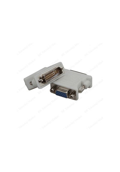 Yüksek Kalite Dvı-I 24+5 Erkek To Vga Dişi Dönüştürücü