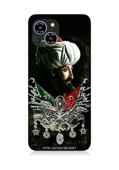 Reeder S23 Pro Max Uyumlu Fatih Sultan Mehmet Han Desenli Silikon Kılıf
