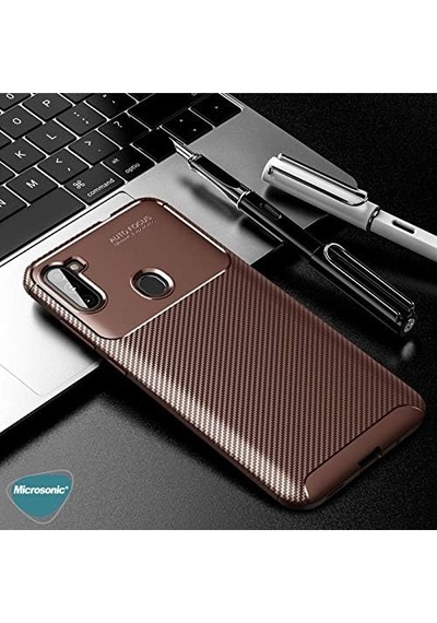 Galaxy A11 İçin Kılıf Legion Series Kahverengi Galaxy A11 İle Uyumlu Kılıf - Kahverengi 50 x 22
