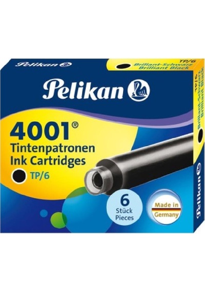 Pelikan Dolma Kalem Tüpü 6 Lı Siyah 4001-301218