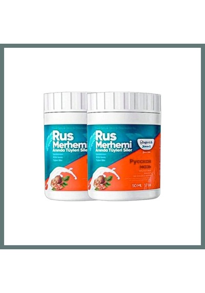 Bezos Glegnd Turquoise 2li Adet Glegnd Ceviz & Ceviz Sütü Russ Merhemi 50 Ml Tüylere Krem Ventra
