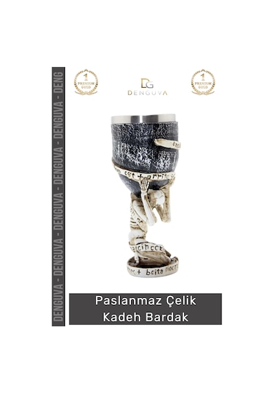 Bardak Paslanmaz Şık Hediyelik Mat Modern Dayanıklı Estetik Lüks Çelik Kadeh Bardak 18 7 Cm Çok Renkli