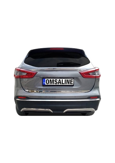 Nissan Qashqai Krom Arka Tampon Çıtası 2014 ve Sonrası
