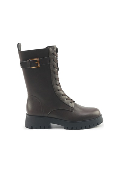 Nine West Greg 5pr Kahverengi Kadın Düz Bot 000000000102012159 Kahverengi